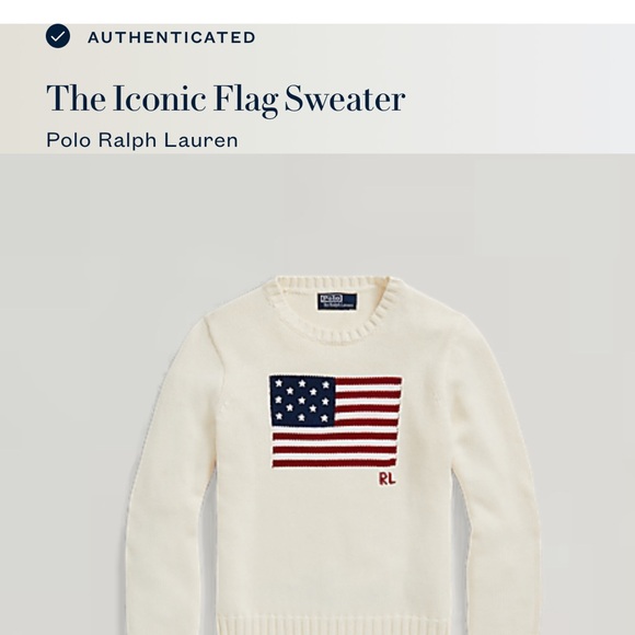 Ralph Lauren The Iconic Flag Sweater - Picture 4 of 11